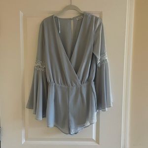 Vagabond light blue romper